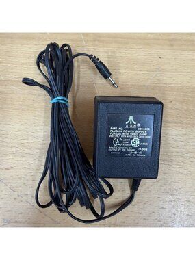 Original OEM Vintage Atari 2600 Power Supply CO16353-101 9V AC Adapter Cord Plug